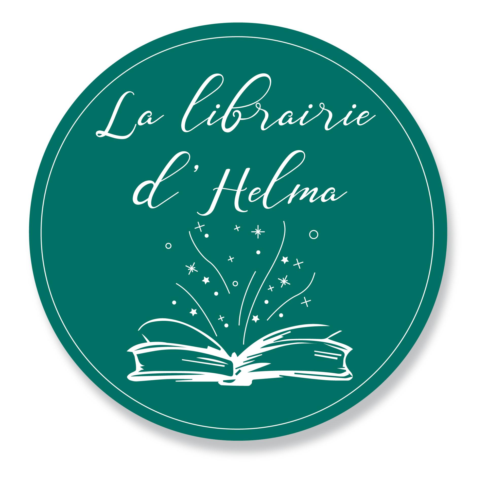 Logo librairie d helma rond